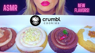 ASMR CRUMBL COOKIES MUKBANG NEW FLAVORS No Talking EATING SOUNDS [upl. by Hook]