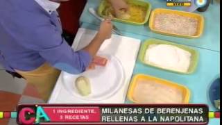 Milanesas de berenjenas napolitanas [upl. by Enillebyam539]