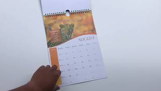 2022 Bible Reading WALL CALENDAR with YEAR TEXT quotThose seeking Jehovah will lack nothing goodquot [upl. by Amberly]