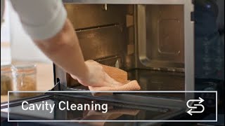 How to use  Cavity Cleaning Microwave Oven DS59N [upl. by Mckeon]