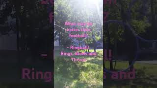 Ringball  best game for people at the Earth No fouls just fair play Glory to Ringball funny [upl. by Akirahs]