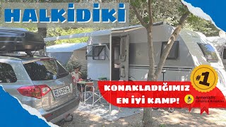 Konaklağımız En İyi Kamp Halkidiki  Camping Armenistis [upl. by Jac]