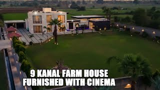 9 Kanal Furnished Farm House by Native Interiors Spring Meadows Lahore  Pakistan [upl. by Arata]