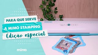 Para Que Serve a Mimo Stamping Edição Especial  Live Mimo Crafts [upl. by Lumpkin]