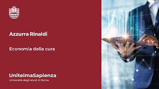 Azzurra Rinaldi  Economia della cura [upl. by Ybbed]