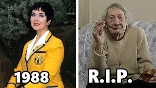 HideHi 1980  1988 Cast THEN and NOW The actors have aged horribly [upl. by Haelat698]