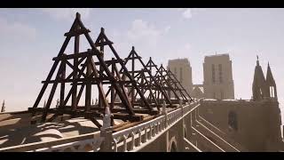 reconstruction Notre Dame De Paris [upl. by Nuhsal]