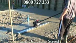 Enar QZ oscillating screed [upl. by Jemmie]