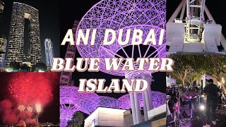 ANI DUBAI BLUE WATER ISLAND DUBAI therajvlog96 [upl. by Langham]