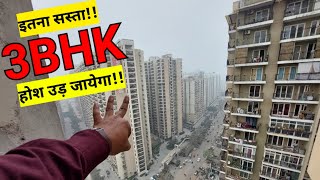 Noida के इस बड़े से प्यारे से 3BHK Apartment का दाम सुनकर और View देखकर आपका होश उड़ जायेगा  Saurya [upl. by Syah]