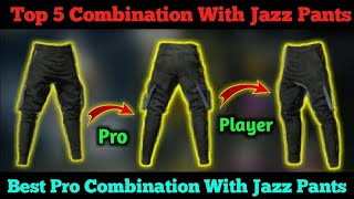 Top 5 Combination of Classic Jazz pants  Free Fire Best Combination of 2022 pro Combination [upl. by Ahtiekal450]