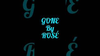 rosesarerosie theblacklabel tnaayah viral youtube shorts explorepage disco rosé gone [upl. by Enajharas]