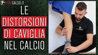 Le Distorsioni di Caviglia nel Calcio [upl. by Jehoash233]