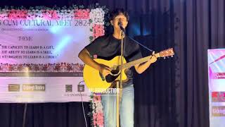 FANTASTIC LIVE SINGING ll HCC ST fresher’s 2k24 [upl. by Barbuto]