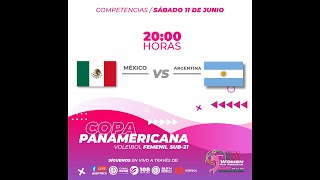 VOLEIBOL MÉXICO FEMENIL COPA PANAMERICANA 2022 [upl. by Bickart]