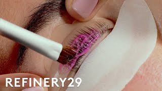 I Got A Lash Lift For The First Time  Macro Beauty  Refinery29 [upl. by Cecilla]