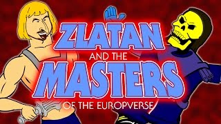 💥Zlatan is HeMan💥 Chelsea vs PSG Champions League 2015 22 highlights cartoon [upl. by Dougall]