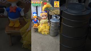 Miniature Lunch Box and Mini Tiffin Box in Mini Kitchen world trending ytshorts shortsviralvideo [upl. by Eniamrahs]