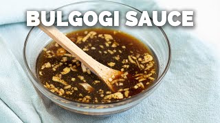 All Purpose Korean Bulgogi Sauce  Marinade 8 Ingredients [upl. by Celestina]