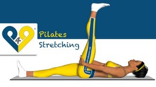 Esercizi Pilates e Stretching  Allungamento gambe [upl. by Elmira861]