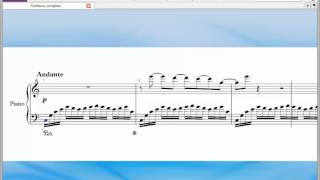 Pedal piano Sibelius 7 [upl. by Mert]