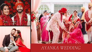 AYANKA WEDDING Full Video  THIRD ANNIVERSARY SPECIAL [upl. by Neerbas]