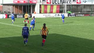 KFC Poperinge Ladies  Ladies Oudenburg on 13102024 what an opportunity for the home team [upl. by Eisiam]