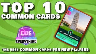 Top Ten Cards Common Cards  CUE Cards Universe amp Everything [upl. by Eey]