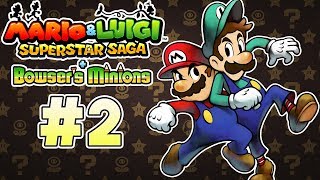 FUMIGADORES DE MOSCAS  PARTE 2  MARIO amp LUIGI SUPERSTAR SAGA  SECUACES DE BOWSER [upl. by Philipps]