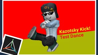 Roblox Russian Kazotsky Kick Dance Prisma 3d Roblox Animation [upl. by Janella187]