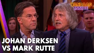 Johan fel tegen Mark Rutte Ik vind dat je gefaald hebt  VANDAAG INSIDE [upl. by Lorilyn815]