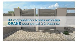 PORTAIL Motorisation de portail orane Avidsen  Installation [upl. by Kadner]