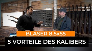 Die 5 Vorteile Blaser 85x55  Robin Marx erklärt das UniversalKaliber von Blaser im Detail [upl. by Hube]