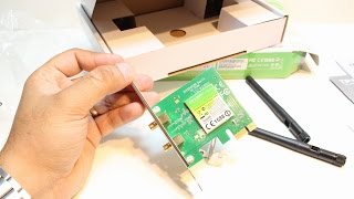 Setup TP Link TL WN881ND PCI WiFi Adapter [upl. by Akerdnahs]