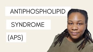 Antiphospholipid Syndrome APS 2021 UK [upl. by Nonarb]