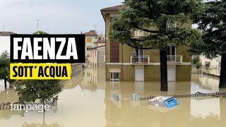 Faenza ancora sottacqua per il maltempo residenti esasperati quotNon ce la facciamo piùquot [upl. by Niggem]