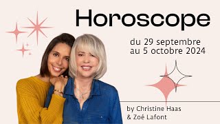 Horoscope du 29 septembre au 5 octobre 24 🥨 par Zoé Lafont [upl. by Meier]