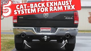 Top 5 CatBack Exhaust Systems for Ram TRX in 2024 [upl. by Analra685]