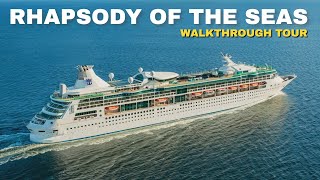 Rhapsody of the Seas  Royal Caribbean  Full Ship Walkthrough Tour amp Review 4K  All Public Spaces [upl. by Fahland]