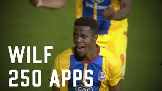 Wilfried Zaha 250 appearances for Crystal Palace FC  Best goals montage [upl. by Kenta271]