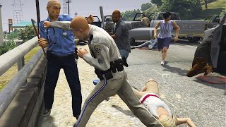 GTA FUNNY NPC FIGHTS Vol43 Original [upl. by Enilada]