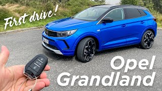 Opel Grandland hybrid POV drive amp walkaround [upl. by Lipinski]