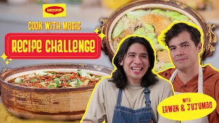 COOK WITH MAGIC EPISODE 13 Recipe Challenge with Erwan and Jujumao  Remaking Traditional Dishes [upl. by Sheeree405]