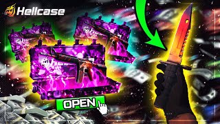 HELLCASE I PLAYED CASE BATTLE WITH YOUTUBERS Hellcase Promo Code 2024 [upl. by Berna]