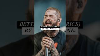 Better Now LYRICS  Post Malone music lyricvideo [upl. by Malvina619]