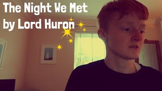 The Night We Met by Lord Huron  cover [upl. by Desta]