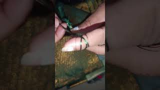 Saree krosha kuchu making video part 5 [upl. by Amsab]