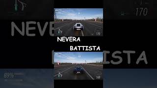 Rimac Nevera VS Pininfarina Battista 14 Mile in Forza Horizon 5 [upl. by Bertilla977]