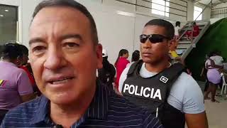 🔴 Esmeraldas  Gobernador JavierBuitrón en atención en Tonsupa por parte del Gobierno Nacional [upl. by Fawna]