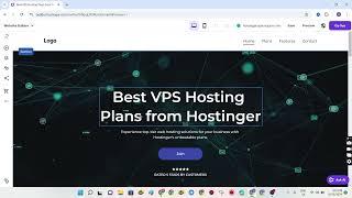 Hostinger Website Builder में Website कैसे Design करें  Full Review [upl. by Gilly]